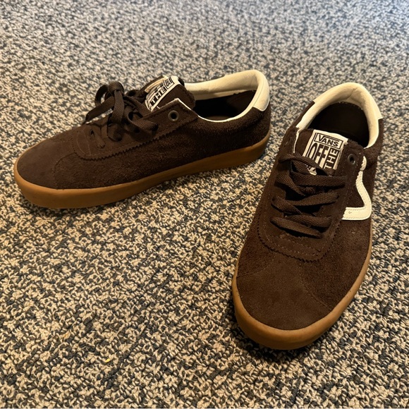 Vans Sport Low in Chocolate Brown bambino, excellent used condition - Picture 5 of 6